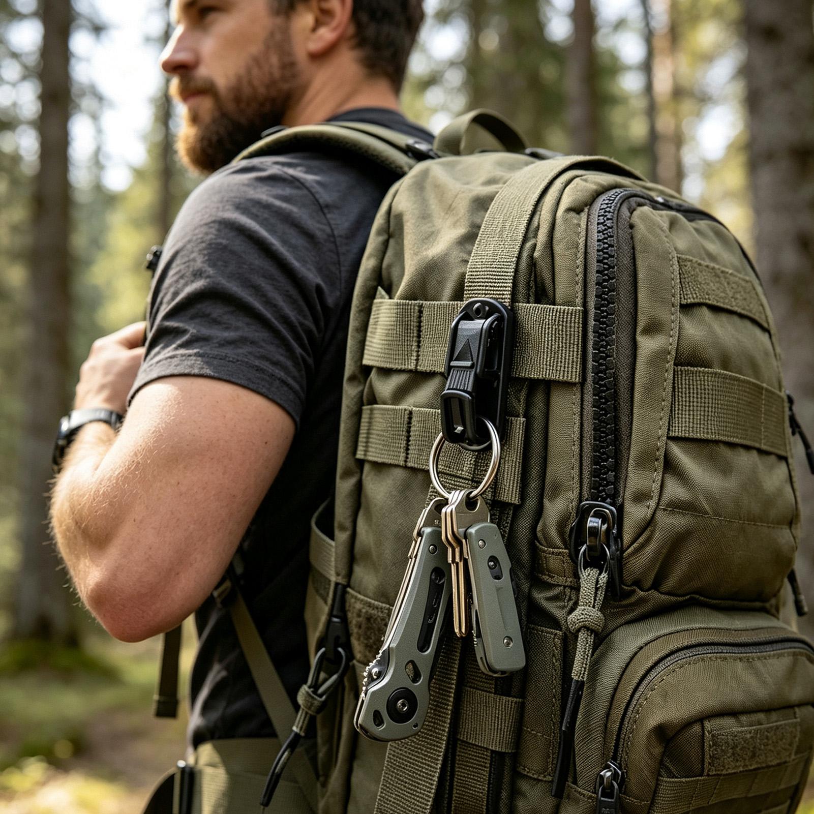 1pcs Belt Key Clip Multifuncti - Outdoor Adventure Backpack recension och pris