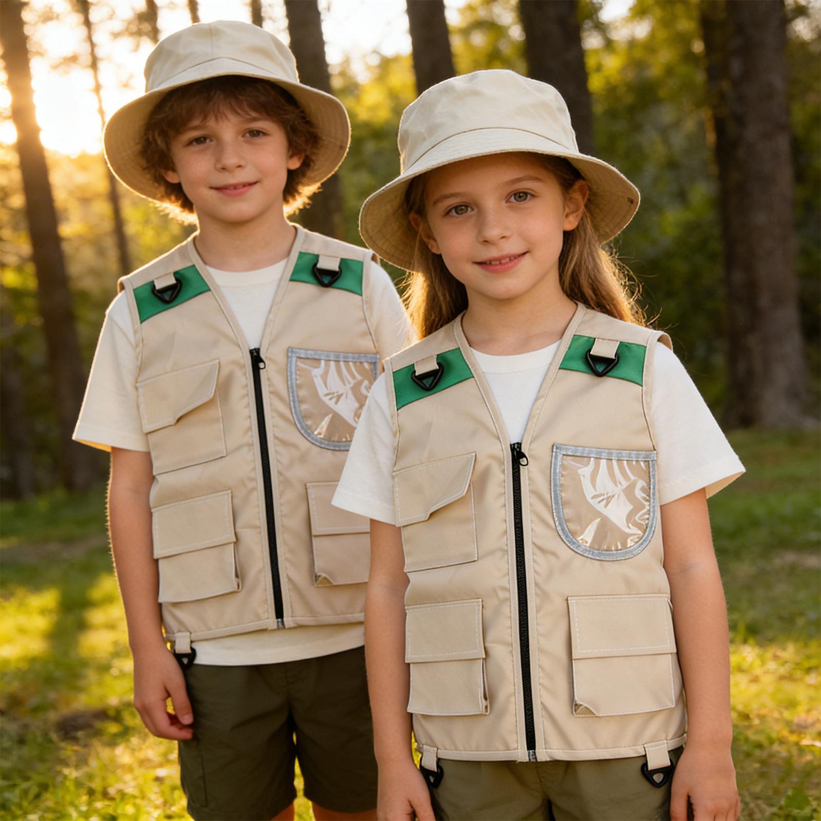 Kids Explorer Hat Vest Dress U - Outdoor Adventure Kit For Kids recension och pris