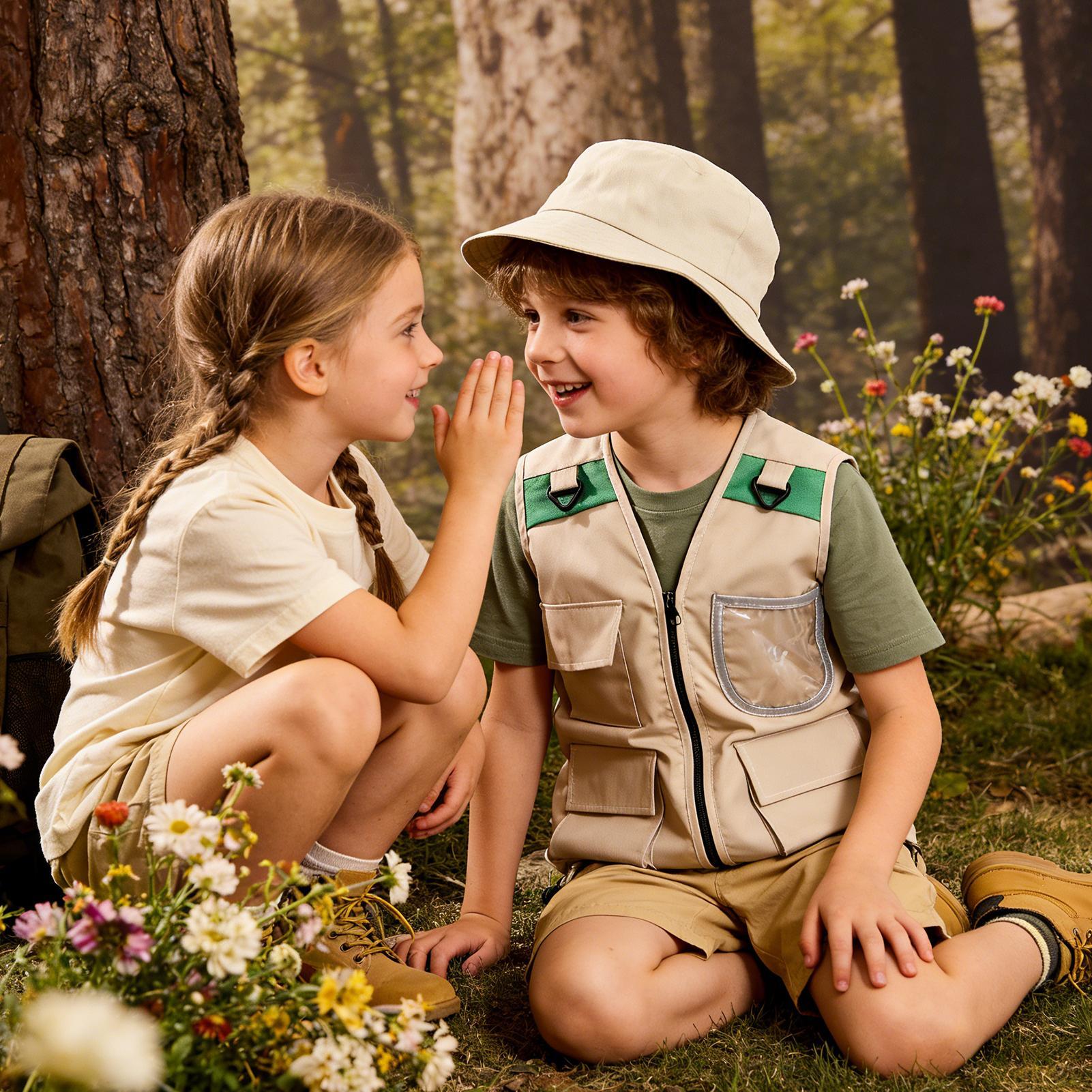 Kids Explorer Hat Vest Dress U - Outdoor Adventure Kit For Kids recension och pris